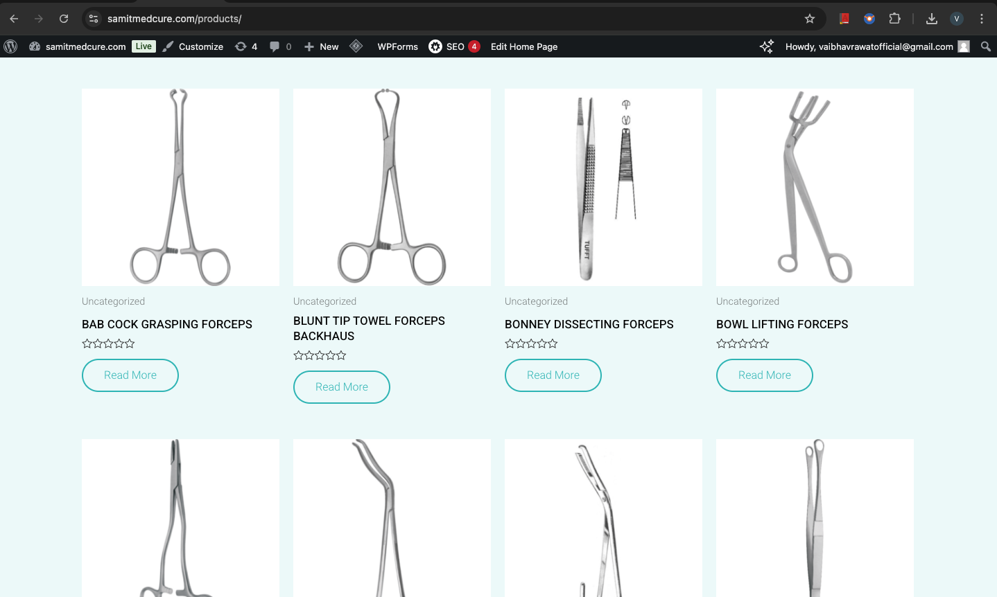 Category Pages